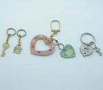 Pad Printing / Offset Pad Printing Brass Promotional Metal Keyrings
