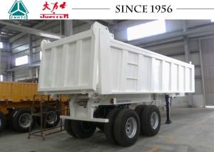 Quality Durable 20 To 30 CBM 30 Tons 2 Axle Square Shaped Tipper Semi-Trailer wholesale