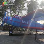 2 meters Plane Amusement Park Ride Equipment