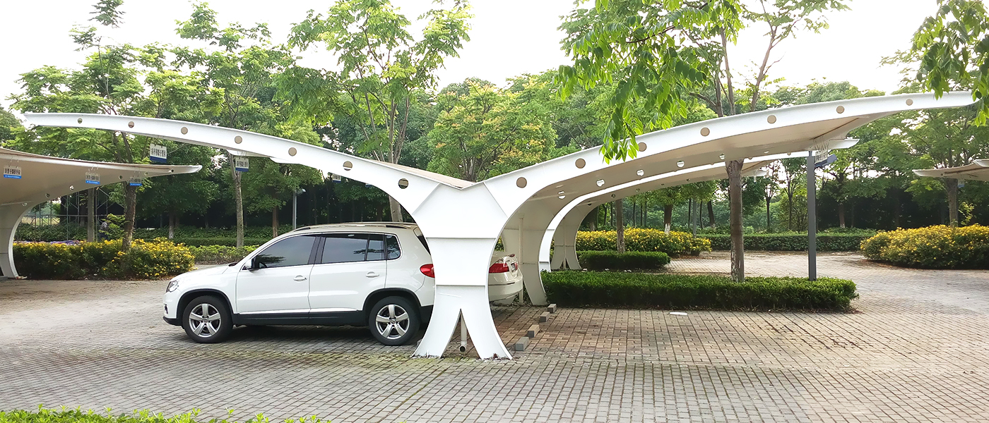 Heat Treated Metal Frame Carports for Car Parking in Weather Resistant Material