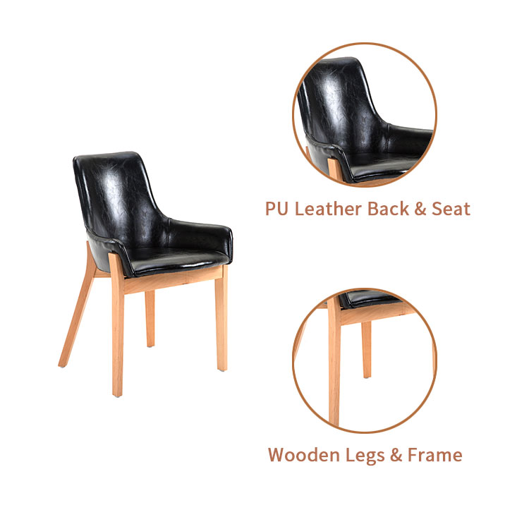 Guarantee One Year Folded NO Nordic Zebra Wood Patchwork Paulownia Solid Wood Modern Dining Chair for Restaurant and Cafe