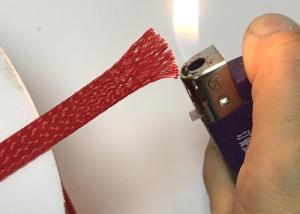 Quality Wear Resistant Expandable Braided Cable Sleeving Pet Nylon Material With Logo Printing wholesale