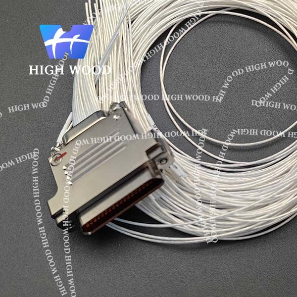 J30J SERIES MICRO-D Rectangular Connectors, J30J-51ZKL-A9-500MM