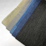 Lightweight 100% Cotton Plain Denim Shirt Fabric Black 4.5 Oz 152gsm