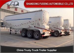 Quality Tri axle tank trailer 60 tons Bulk Cement truck trailer sale V shape wholesale