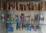 Glass PVD Coating Service, Cathodic Arc Plating Amber Color, Glassware Gold