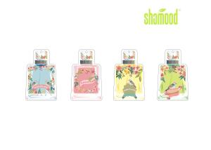 Quality Natural Square Shape Paper Hanging Air Freshener for Car Eliminate Odor wholesale