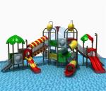 Security Playground Water Slide Kids LLEPE Outdoor Water Slide Environment