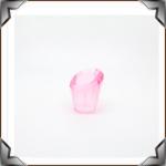 empty gradient conical collectible perfume bottles