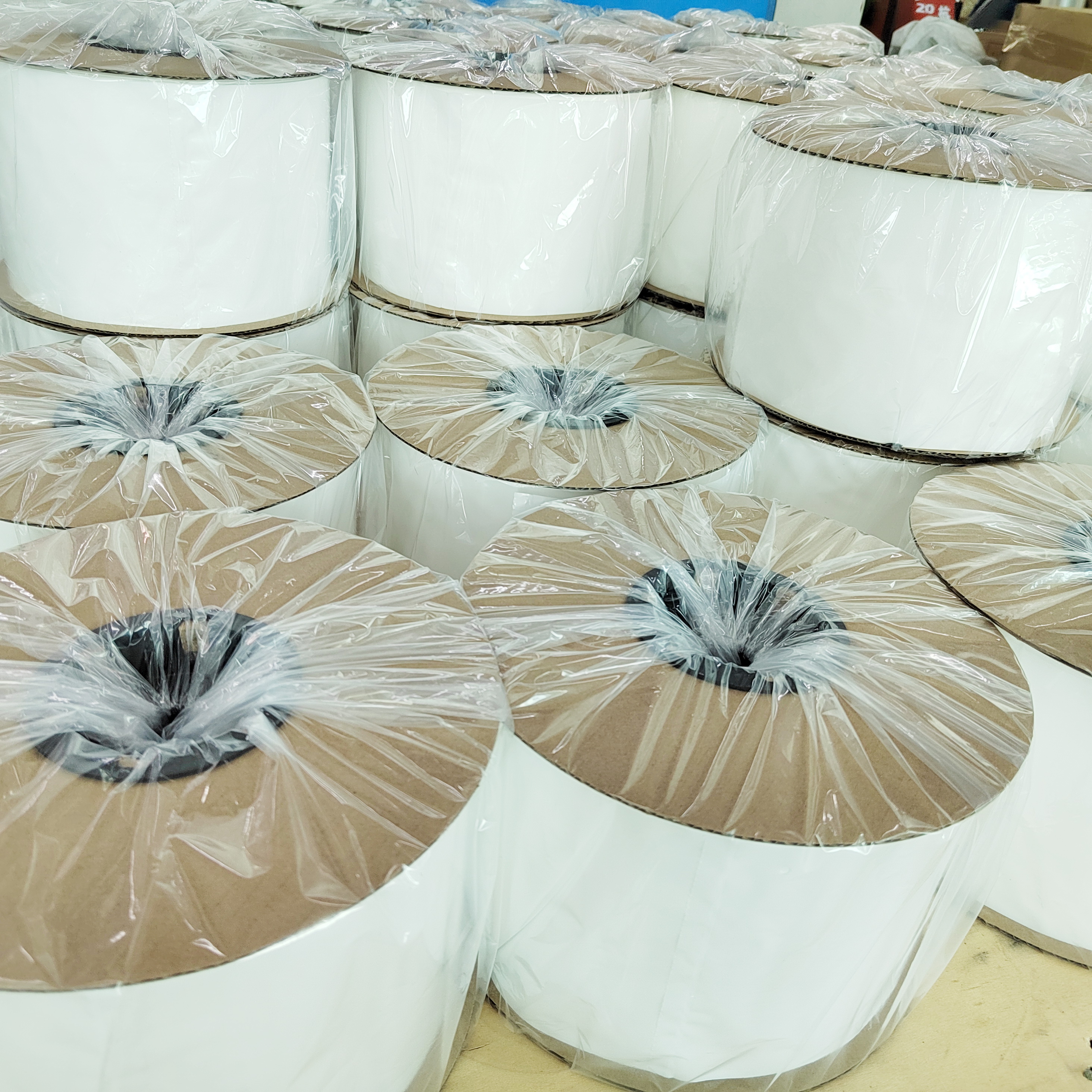 Pink LDPE Plastic PE Anti Static Pre Opened Bags Gravure Printing For Auto Packing