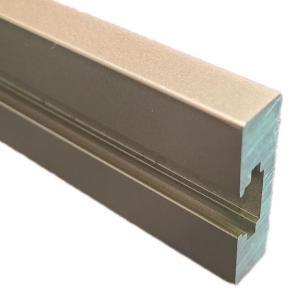 Quality High Rigidity electrophoresis Aluminium Sliding Window Profile Anti Corrosion wholesale