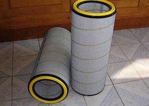 Quality Cement Silo Dust Collector Filter Cartridge , Standard Size Industrial Cartridge Filters wholesale