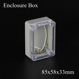 Quality 83*58*33mm Small Terminal Junction Box Electric With Clear Top wholesale