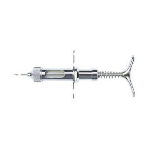 Quality Veterinary 2ml Stainless Steel Plunger Syringe Automatic Injector wholesale