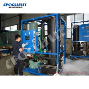Quality 6 Tons/day Industrial Tube Ice Machine for Food Beverage Shops PLC Siemens by Focusun wholesale