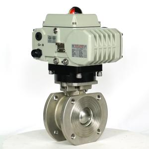Quality Waterproof Modulating 400Nm Electric Actuated Ball Valve wholesale