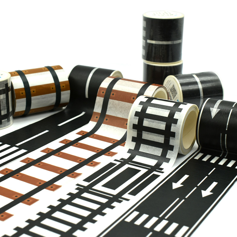 CMYK Decorative Japanese Washi Paper Kawaii Masking Tape