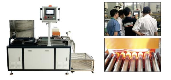Cheap 100KW Automatic Induction Forging Furnace For Bar End Forging for sale