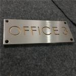 Office Room Name Modern House Number Signs Non Illuminated