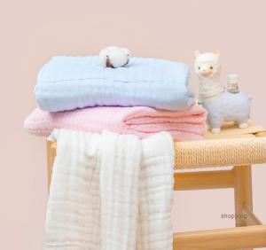 Quality Six Layers 144X116 250GSM Gauze Material Fabric Newborn Wrap Blanket wholesale