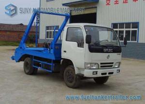 Quality Small Swing Arm Garbage Trucks 4x2 Two Axles Dongfeng 2 Tons wholesale