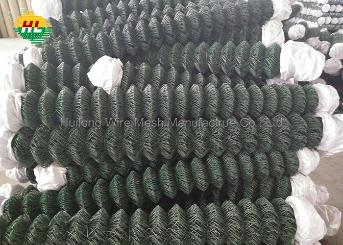6 Foot Chain Link Wire Fence Heavy Zinc Coated Diamond Shape Mesh