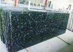 Natural Emerald Pearl Polished Azul granito Blue green Granite 12X12 stone tiles