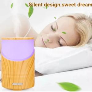 Quality 160ml Portable Wood Grain Oil Diffuser For Hotel wholesale