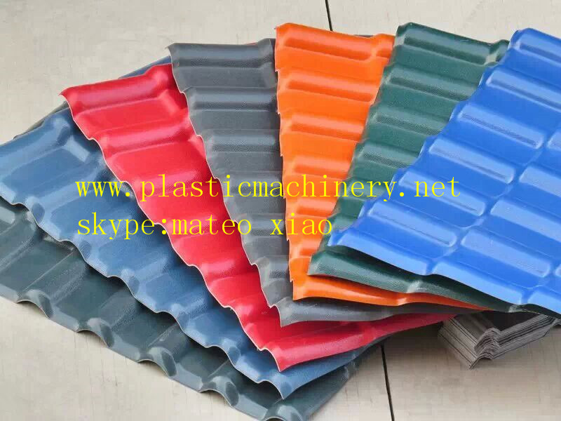 pvc roofing tile