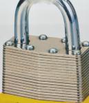 20mm-75mm Hardened Stainless Steel Shackle Safety Gery Iron Padlock