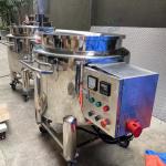 100L Mixing Tank High Speed Disperser Machine Cosmetic Mixing Vessel Industrial
