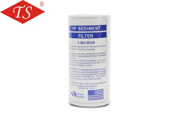 5 Inch Water Purification Systems Melt Blown PP Filter Cartridge With 1 / 5
