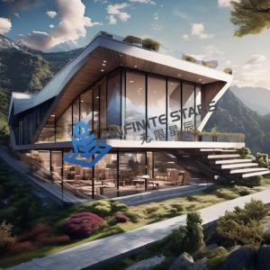 Quality Durable Prefab Steel House Villa Quick Installation Individual Tastes wholesale