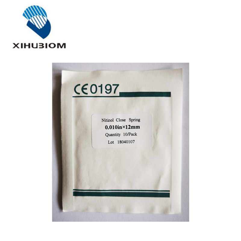 0.01" 0.012" Medical Niti Closed Coil Spring In Orthodontics Dental Teeth Treatment