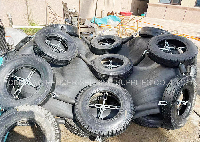 Customized Marine Pneumatic Rubber Fenders With CCS ABS BV LR KR Certificates