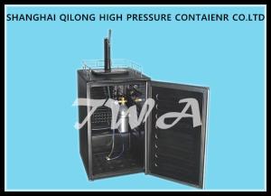 Quality Beer keg fridge / Beer Making Machine with adjustable caster wheel wholesale