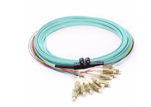 Quality Singlemode / Multimode Ribbon Fiber Optic Pigtail SC OR LC 12CORE wholesale