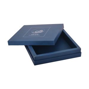 Quality Blue Chocolate Paper Boxes , Grey Board Lamination Sweets Packaging Boxes wholesale