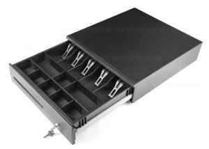 Quality 16.7 Inch POS Metal Retail Cash Drawer Under Counter Mount Cash Drawer wholesale
