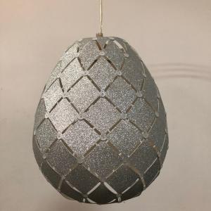 Quality Collapsible E27 Glitter Ball Bedside Lamp Shades Rhombus Pierced wholesale