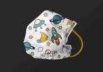 Disposable Breathable Cartoon Nonwoven 3 Ply Face Mask