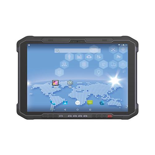 Cheap 9000mAh High Capacity Rugged Tablets PC Android 7.0 Fingerprint Tablet UHF Card Reader for sale