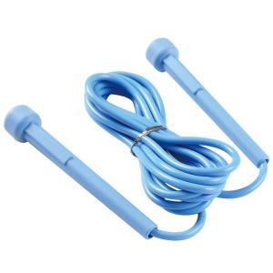 Quality Weighted Speed Sport Steel Cable Skipping Rope Pvc Jumping Rope Blue wholesale