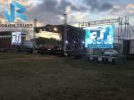 Aluminum Alloy Truck Mini Lighting Truss , High Performance Circular Lighting