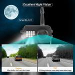 Waterproof Reversing 1080P 6W Wireless Rearview Camera 7 Inch DVR