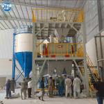 Automatic 10-20TPH Dry Mortar Plant Sand Cement Mixer Tile Adhesive Machine