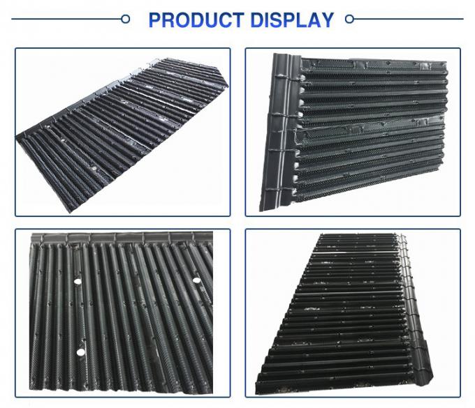Polyvinyl Chloride Cooling Tower PVC Fills Price Hanging Cross Flow Media Sheet 0