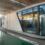 Waterproof Prefab Capsule House / Capsule Tiny House Luxury For Outdoor