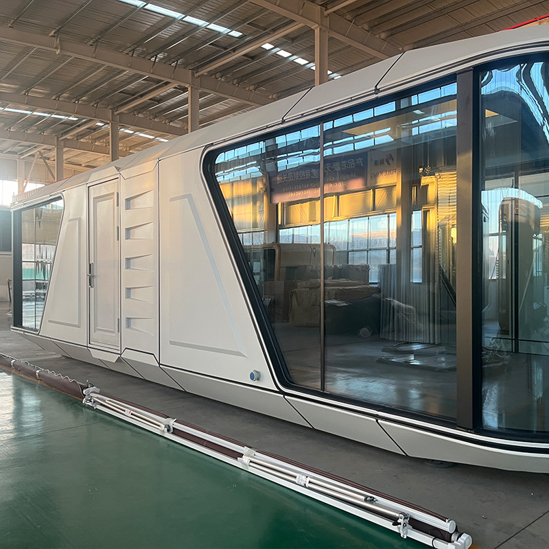 Fiberglass Modular Capsule House Portable With MGO Board Floor