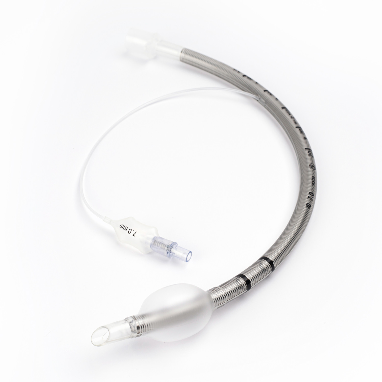 Soft Rounded Beveled Tip Endotracheal Tube for Oral and Nasal Intubation